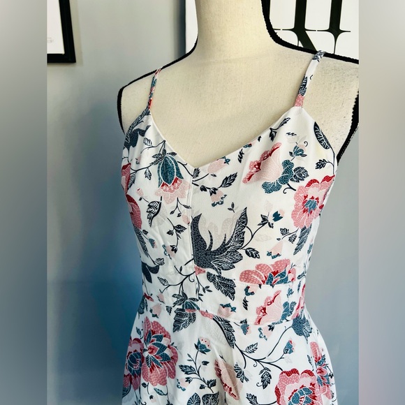 LOFT Outlet Floral Cami Dress - Picture 3 of 11